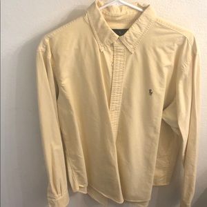 Yellow Ralph Lauren button down